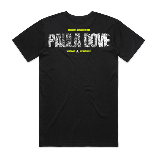 PAULA DOVE Down Under Championship Supporter Tee's