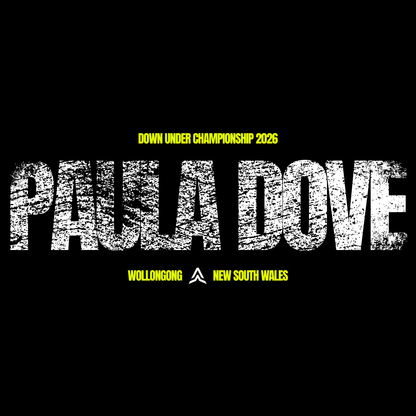 PAULA DOVE Down Under Championship Supporter Tee's