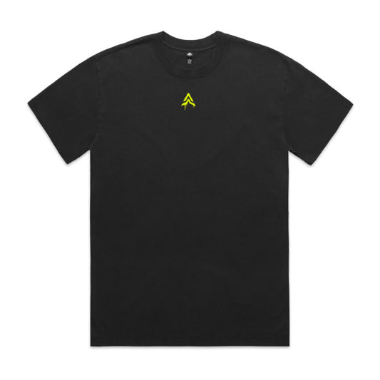 ARKARA PERFORMANCE VOLT TAG HEAVY FADED TEE