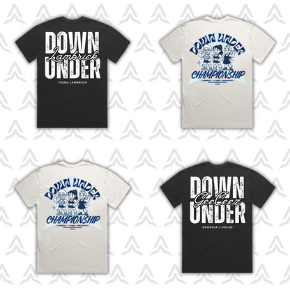 Down Under Championship Supporter Tee's