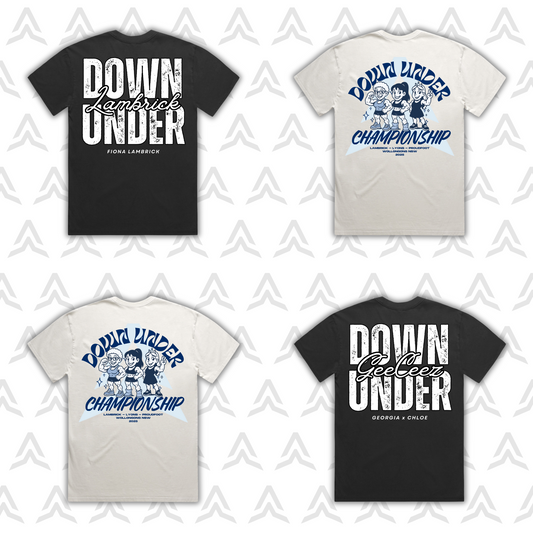 Down Under Championship Supporter Tee's